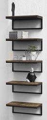 Мебель для персонала Стеллаж низкий из полок METALFRAME