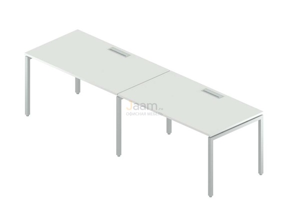 Мебель для персонала Двойная группа столов с люком RM-3.1(x2)+F-29
